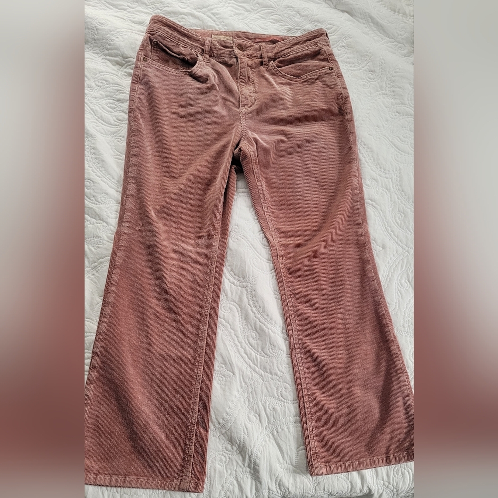 Anthropologie Pilcro Corduroy Kick Flares Blush 30